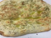 Pinsa aglio-mozzarella